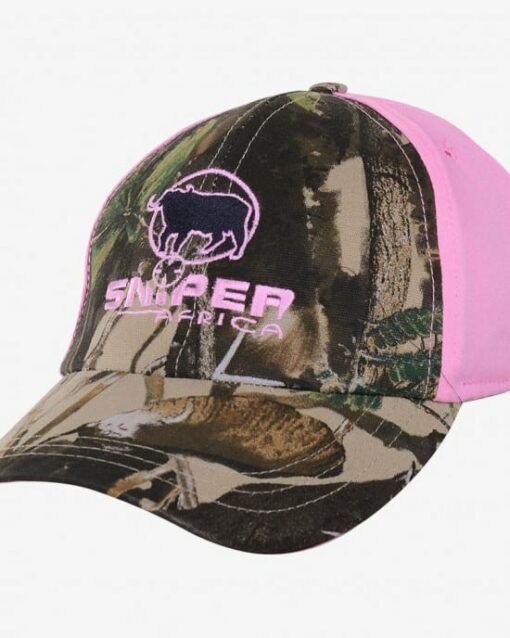 SNIPER 3D, LADIES PEAK PINK CAP