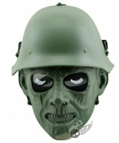 Zombie Soldier Full Face Mask OD
