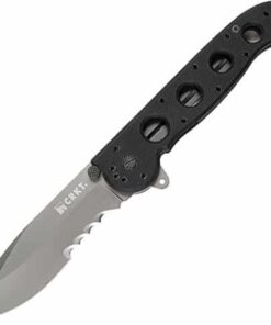 CRKT Carson M21-14G Big Dog Flipper Knife Black G-10