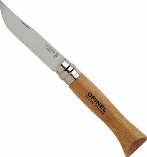 OPINEL NO6 STAINLESS STEEL FOLDING KNIFE 01