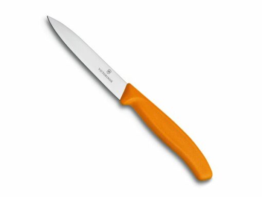 paring knife 10cm  straight orange