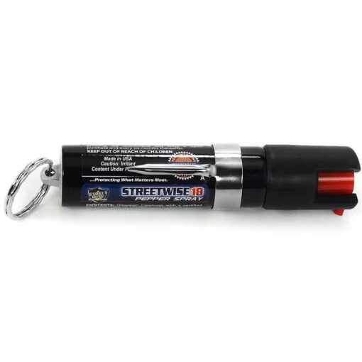 Streetwise 3/4 Oz Pepper Spray With Key Ring And Clip EKRC22-C