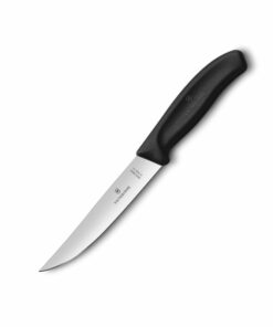 VICTORINOX SWISS CLASSIC BIG SIZE GAUCHO STEAK KNIFE BLACK V6.7903.14 01