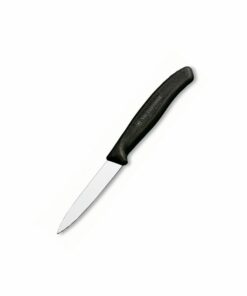VICTORINOX SWISS CLASSIC PARING KNIFE PLAIN BLACK 8CM 2 V6.7603 01