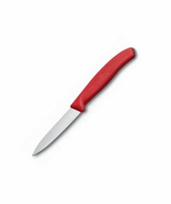 VICTORINOX SWISS CLASSIC PARING KNIFE PLAIN RED 8CM 1 V6.7601 01
