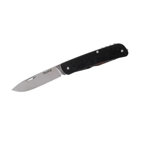 RUIKE CRITERION BLACK POCKET KNIFE - L21-B