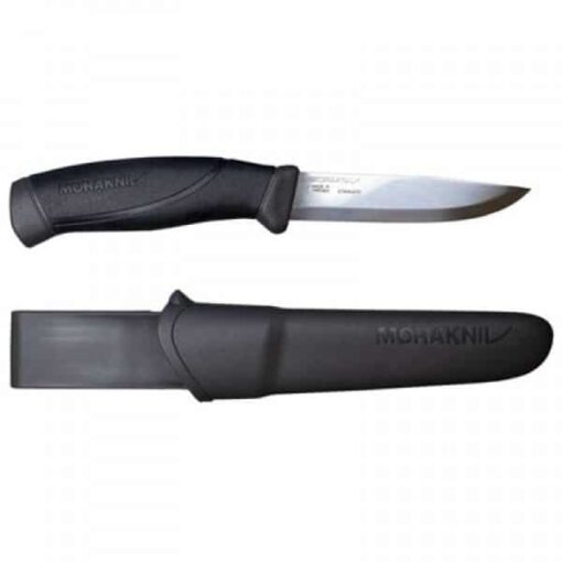 mora companion 3 7 anthracite stainless steel blade knife 600x600 0