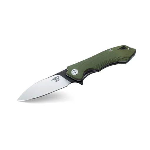 BESTECH BELUGA GREEN KNIFE G10 BG11B-1