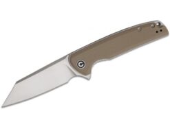 CIVIVI Knives C909B Brigand Flipper Knife Tan