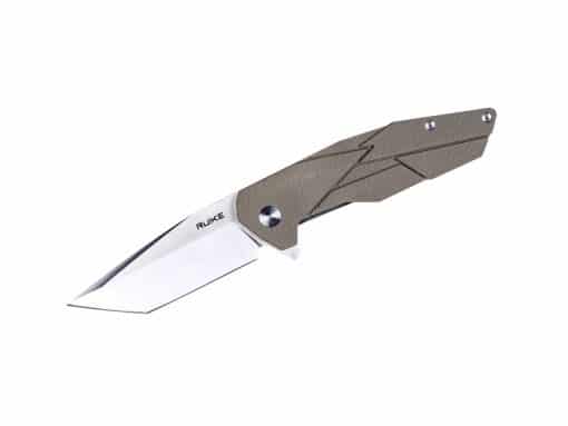 RUIKE P138-W DESERT SAND KNIFE G10 HANDLE
