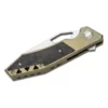 BESTECH FRACTAL FRAME LOCK FLIPPER GREEN KNIFE- BT1907B