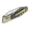 BESTECH FRACTAL FRAME LOCK FLIPPER GREEN KNIFE- BT1907B