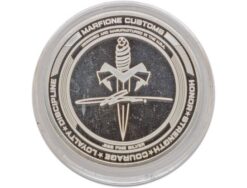 Marfione Custom Knives Custom 25th Anniversary Silver Challenge Coin - 501-COIN