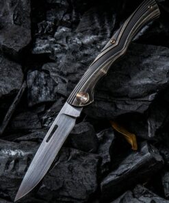 WE 905A BLK TI handle hand rubbed satin finish S35VN