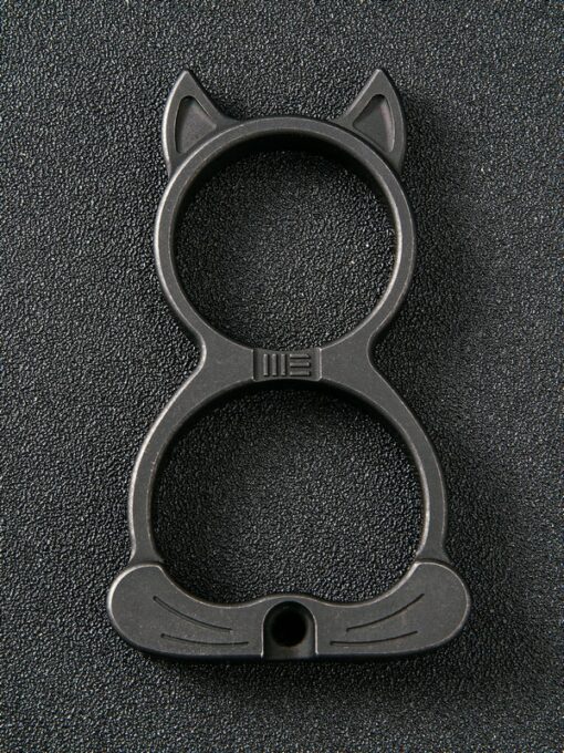 We A-07e Blk Ti Material Collectible Knuckle With S/s Bead Chain