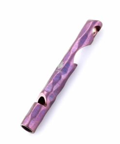 KIZER T106-A3 Siren EDC Emergency Whistle Bottle Opener Tool Purple