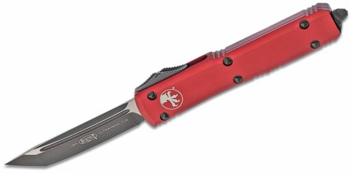 Microtech 123-1RD T/E BLK standard red handle