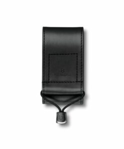 Synthetic Black Leather Belt