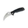 HONEY BADGER CLAW FLIPPER BLACK LARGE SERRATED KNIFE- HB1111