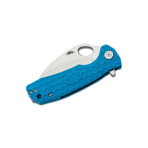 HONEY BADGER FLIPPER CLAW MEDIUM BLUE KNIFE- HB1128