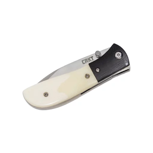 CRKT White Bone w/Outburst Assisted Opening Knife- M4-02