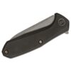 WE KNIFE BLK STONEWASHED TI HANDLE GRAY S35VN - 2005C