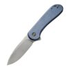 We Knife Elementum Folding Knife Blue Titanium Handles - 18062X-2
