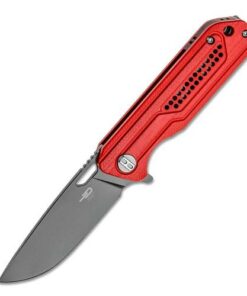 Bestech Circuit D2 Red Milled Contoured G10 Handle - BG35C-2
