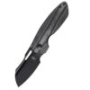 KIZER OCTOBER MICARTA BLACK KNIFE-V3569A1