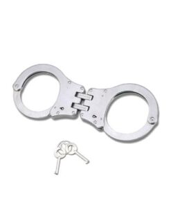 STAINLESS STEEL HANDCUFFS -HINGED-0212