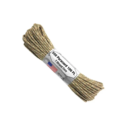 PARACORD 550 ATWOOD 100ft- AT-C08-DESERT