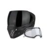 EMPIRE EVS GOGGLE BLK/BLK + FREE CLEAR THERMAL LENS