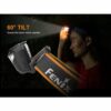 Fenix headlamp HL18R black 400 lumens - rechargeable