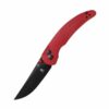 KIZER V3601C1 Chili Pepper Knife Red G-10