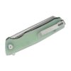 BESTECH SLYTHER FLIPPER TRANSLUCENT GREEN KNIFE- BG51B-1