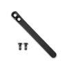 Civivi clip blk titanium clip with 3 sets titanium screws - T001B