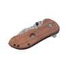 Civivi gordo guibourtia wood handle damascus handle - C22018C-DS1
