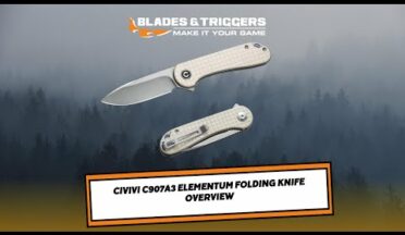CIVIVI Elementum C907A-3 Folding Knife Overview